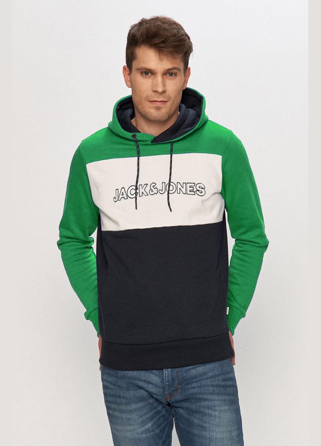 Худи Jack&Jones L Зеленый (12172344b52)