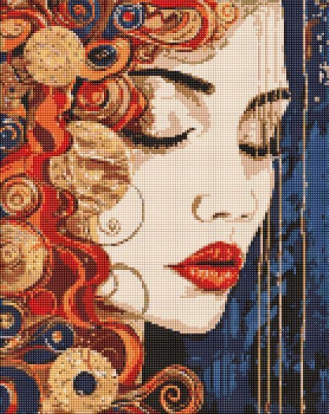 Алмазная мозаика Ideyka Прекрасная девушка 40x50 см (Id-AMO8033)