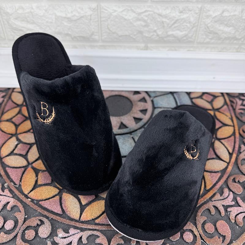 Тапочки домашні чоловічі Jomix VS-0010272-1 p. 41 26,5 см Чорний