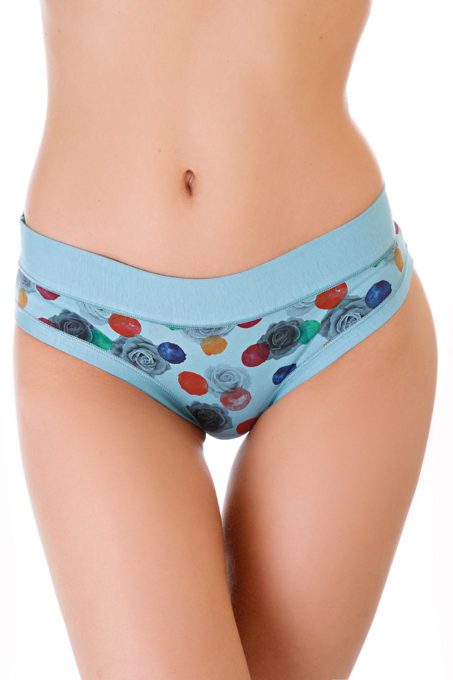 Трусики слип Emy р. 3/M Бирюзовый (71490) Трусики слип Emy р. 3/M Бирюзовый (71490)