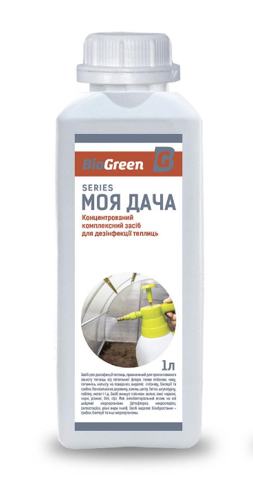 Комплексное средство Bioclean концентрированное для дезинфекции теплиц 1 л (18727667)