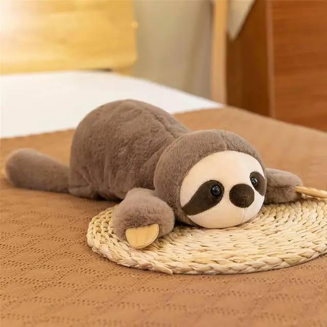 Мягкая игрушка Ленивец лежачий 35 см Коричневый (RS36) Мягкая игрушка Ленивец лежачий 35 см Коричневый (RS36)