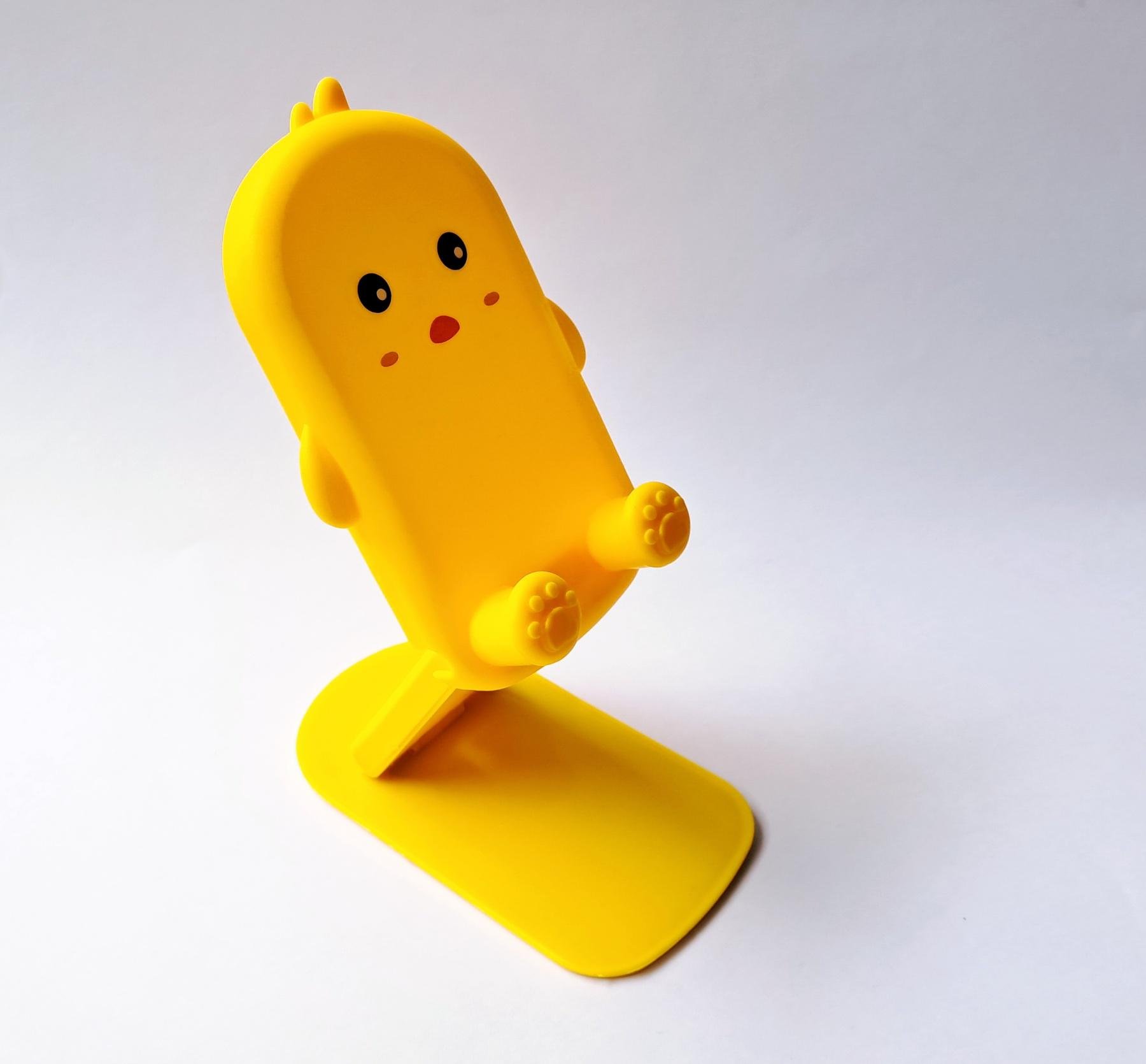 Стойка для телефонов и планшетов складная в форме утки Желтый (AA-77)