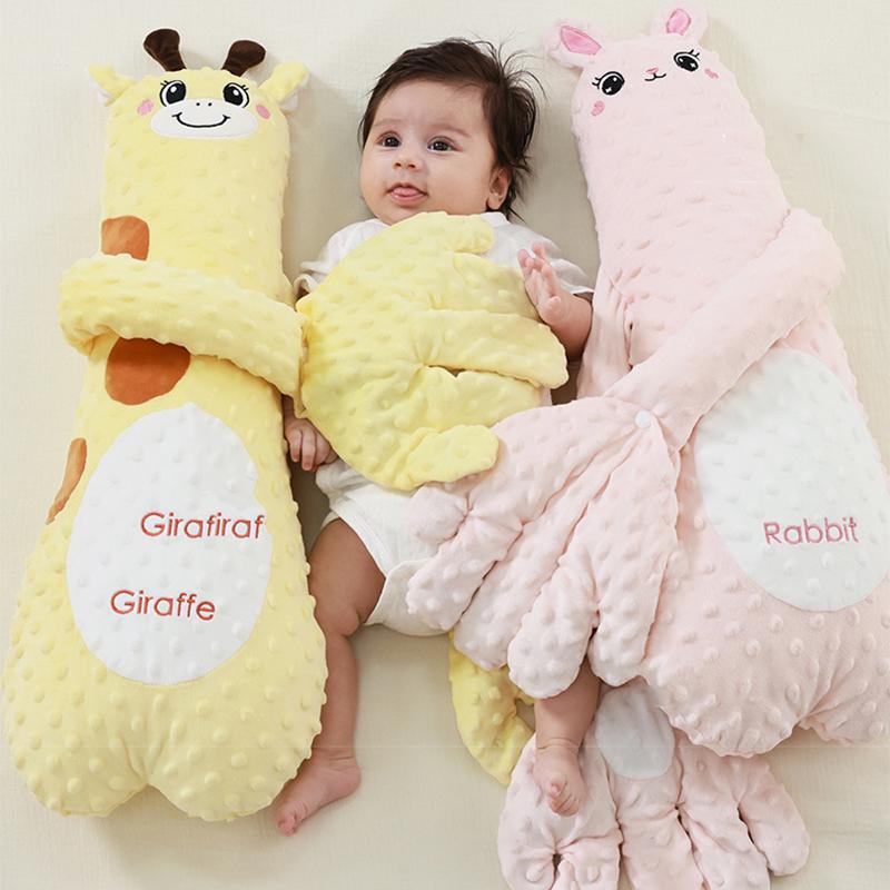 Подушка-грелка детская Жираф-обнимашка 0+ с легкими похлопываниями для успокаивающего сна малыша (28492175) - фото 2