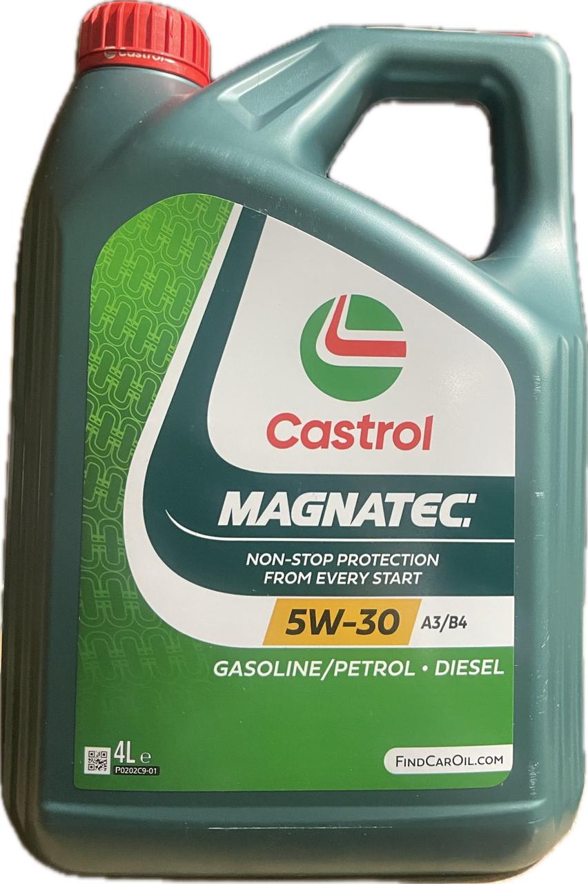 Моторное масло Castrol Magnatec 5W-30 A3/B4 4 л (15C94E) Моторное масло Castrol Magnatec 5W-30 A3/B4 4 л (15C94E)