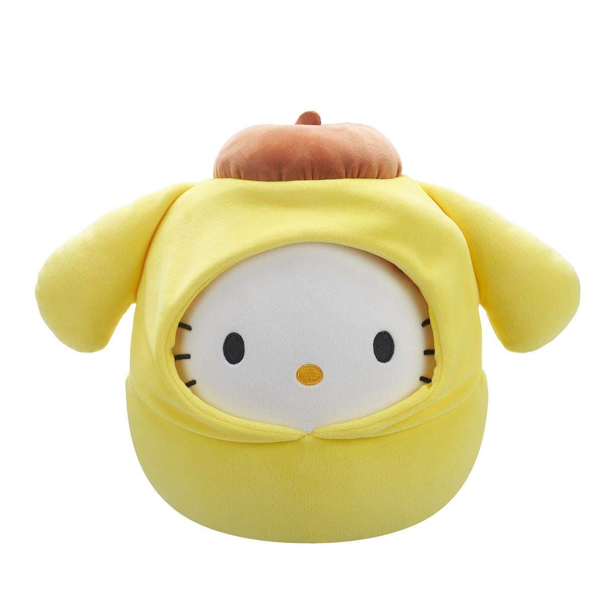 Игрушка мягкая SQUISHMALLOWS Хелоу Китти в образе помпомпурин 20 см