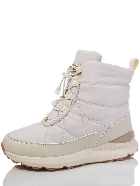 Дутики с натуральной овчиной Sayota BN857-3 р. 40 Молочный - фото 2