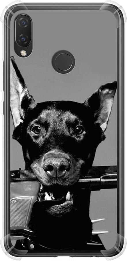 Чехол на Huawei Nova 3i Доберман (2745sp-1541-42517) Чехол на Huawei Nova 3i Доберман (2745sp-1541-42517)