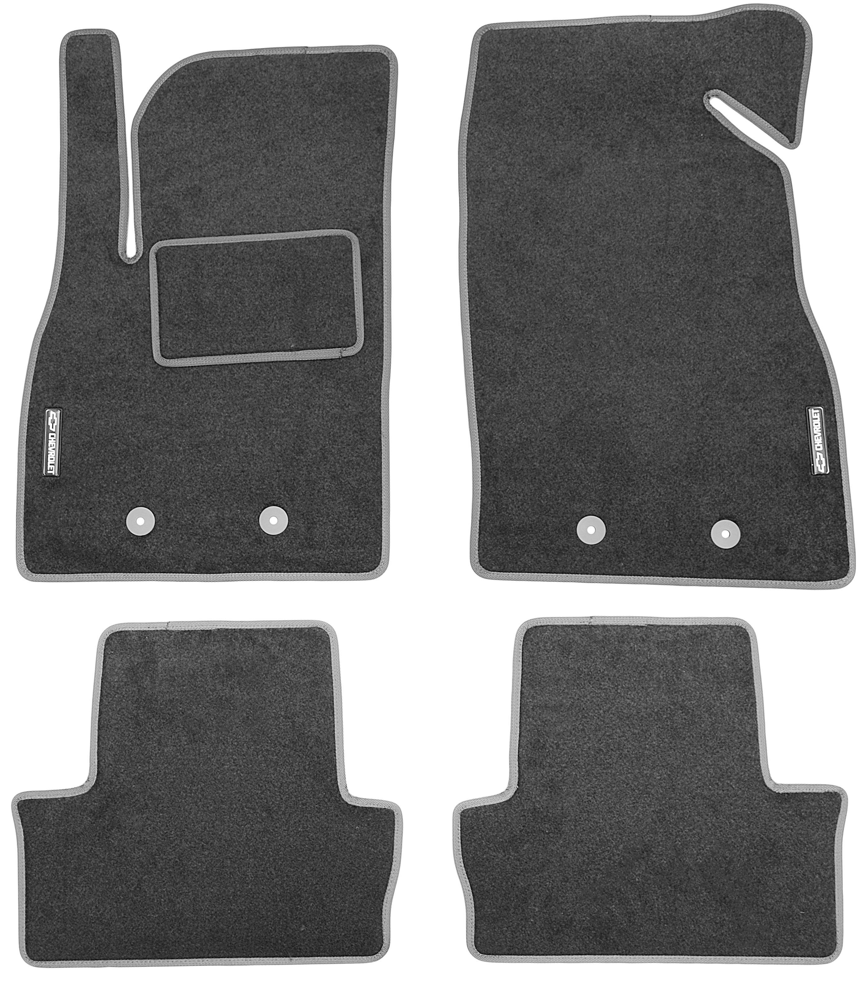Коврики в салон для Chevrolet Volt 2011-2015 текстильные Серый