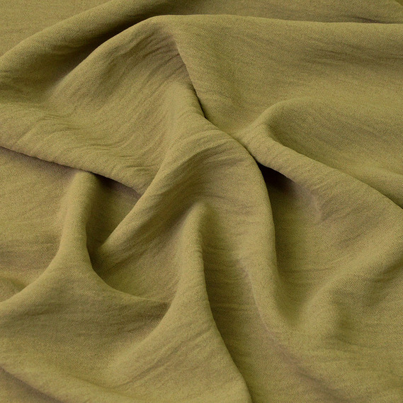 Ткань плательная IDEIA Креп Мадагаскар 1,5 м Лавровый (2200004182131)