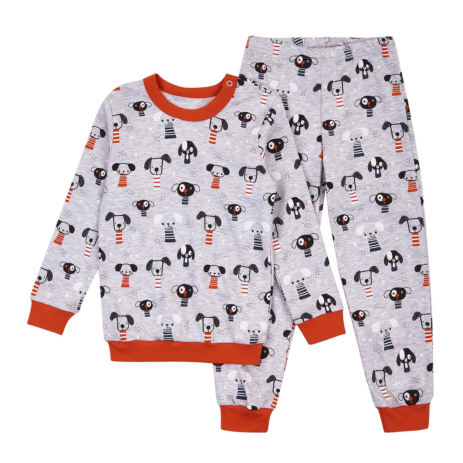 Пижама детская ЛяЛя 98 см Серый (К3ІН150)