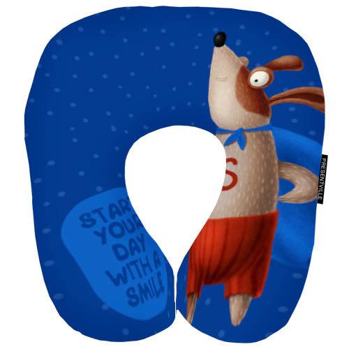 Дорожная подушка Super dog 32x30 см (DOP_DOG029) Дорожная подушка Super dog 32x30 см (DOP_DOG029)