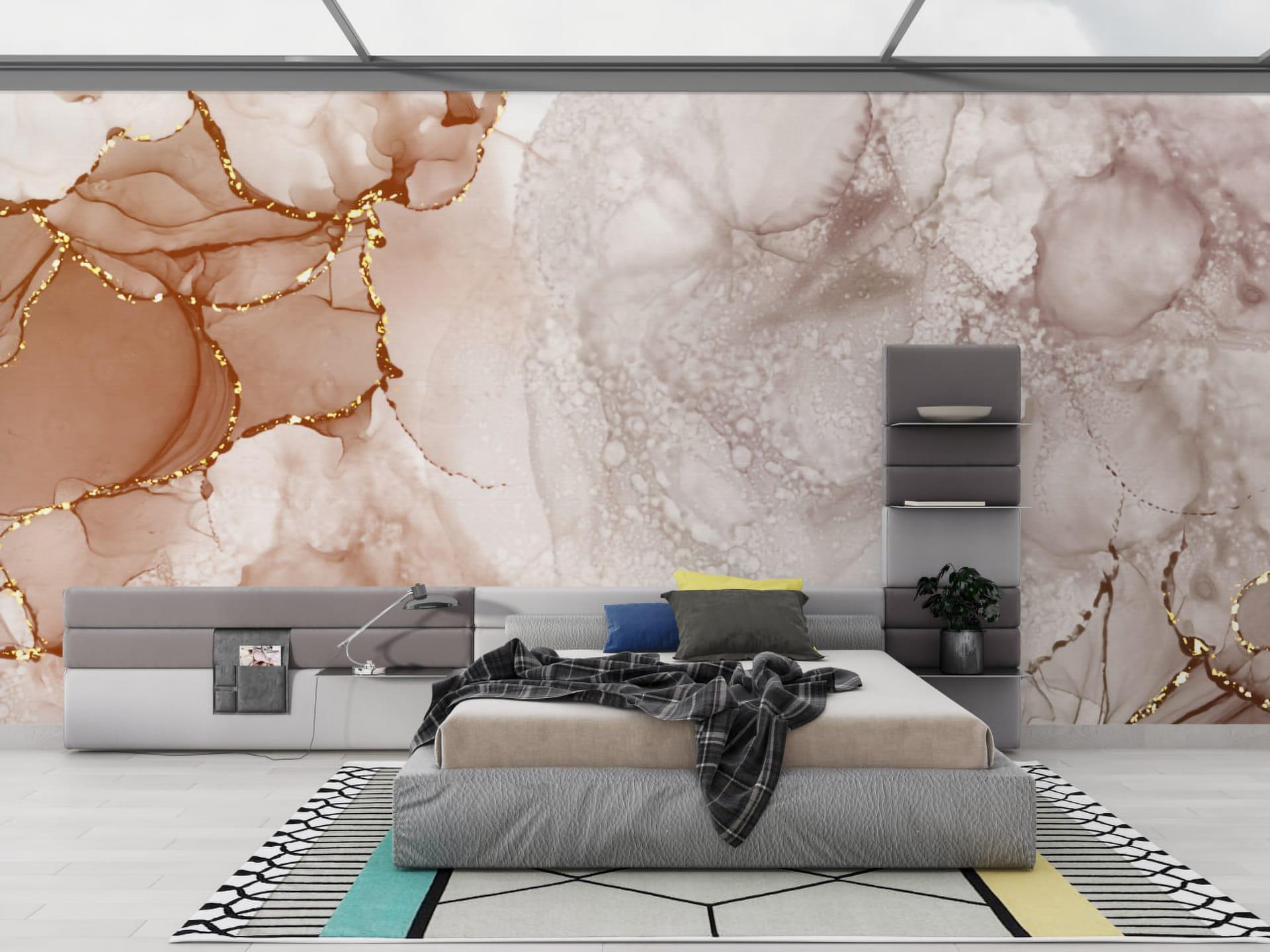Фотообои флизелиновые Styleo Print-walls Молочный флюид 0109 400х250 см (Pw-0109/4)