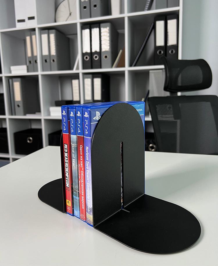 Тримачі для книг 2 шт. Чорний (110220) - фото 6 Тримачі для книг 2 шт. Чорний (110220) - фото 6