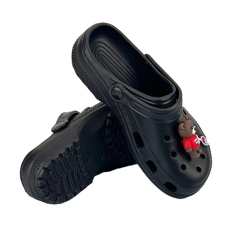 Сабо женские с джибитсами 30361 p. 39 25 см Черный Сабо женские с джибитсами 30361 p. 39 25 см Черный