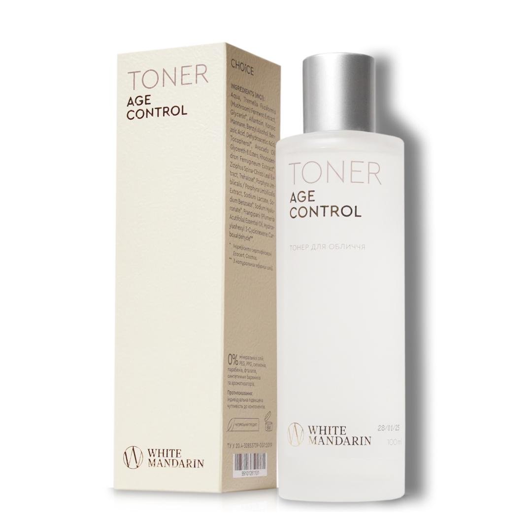 Тонер для лица White Mandarin Toner AGE CONTROL Тонизация/Омоложение 100 мл (99101261101)