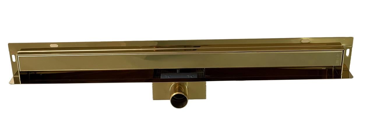 Трап для душа VBI KENT WALL 2в1 90 настенный Gold (2957388341)