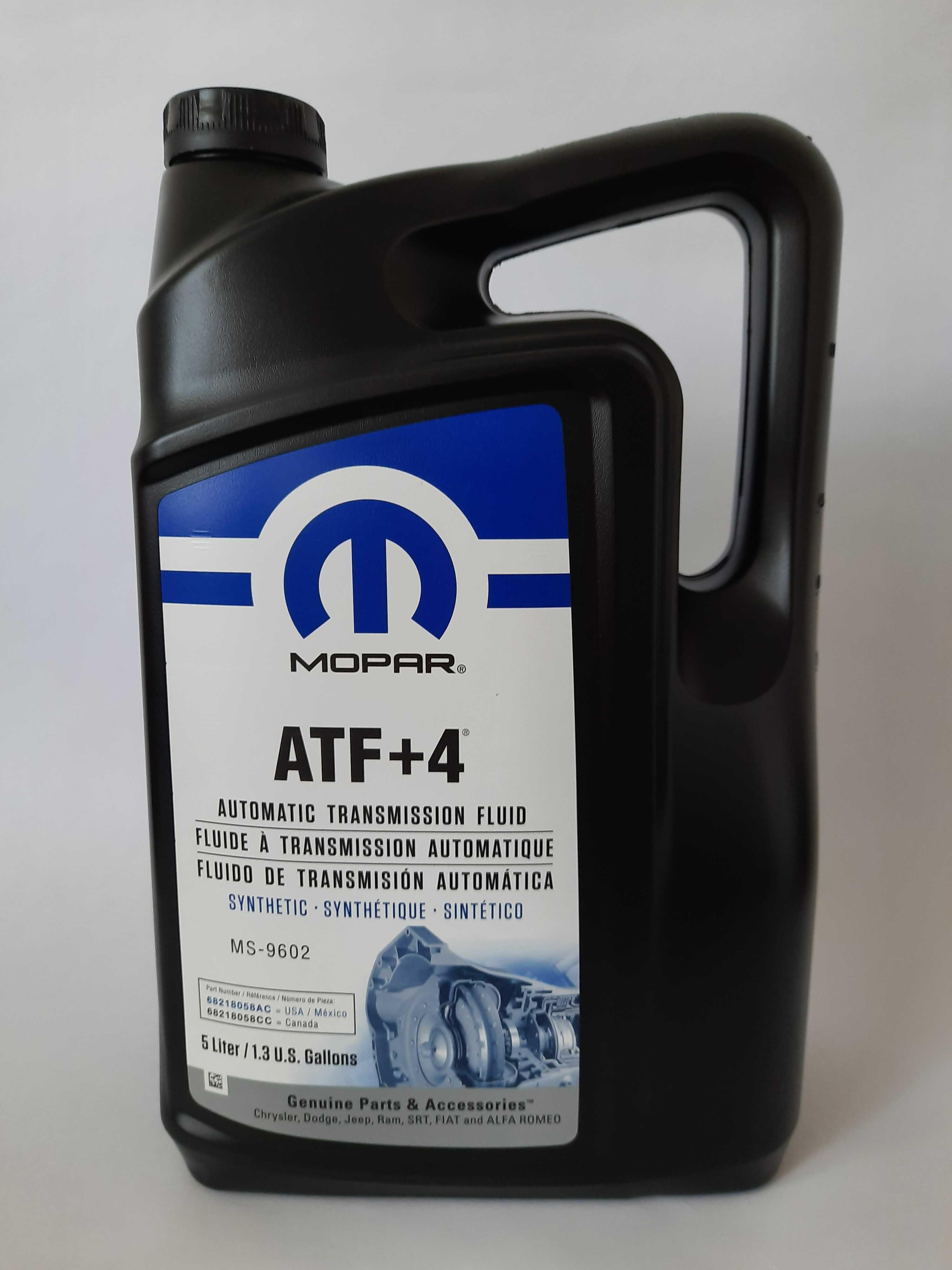 Мастило трансмісійне Mopar ATF+ 4 5 л