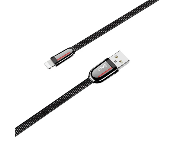 Кабель Data Hoco U75 Grand Lightning 1,2 м Black - фото 3 Кабель Data Hoco U75 Grand Lightning 1,2 м Black - фото 3
