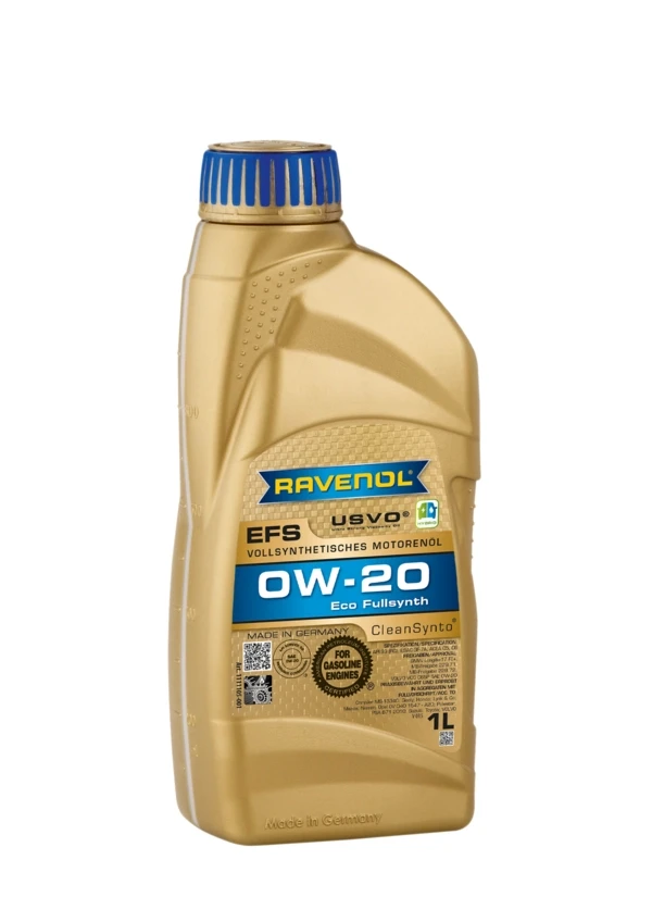 Моторное масло RAVENOL EFS 0W-20 синтетика 1 л (1111105-001)