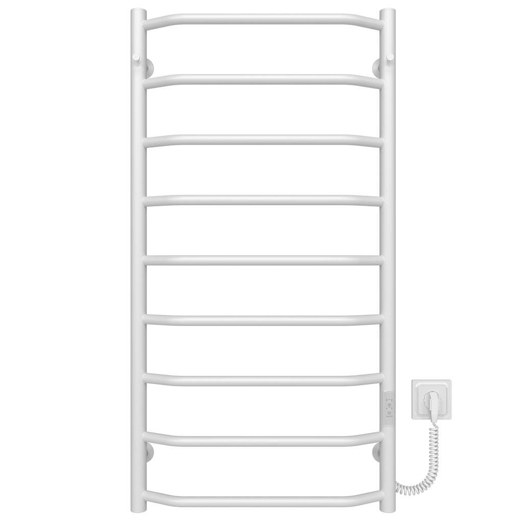 Полотенцесушитель электрический HeatPro Scarlett P9 углеродная сталь правостороннее подключение 1000x500 мм Белый (DH-SR10005009EWR)