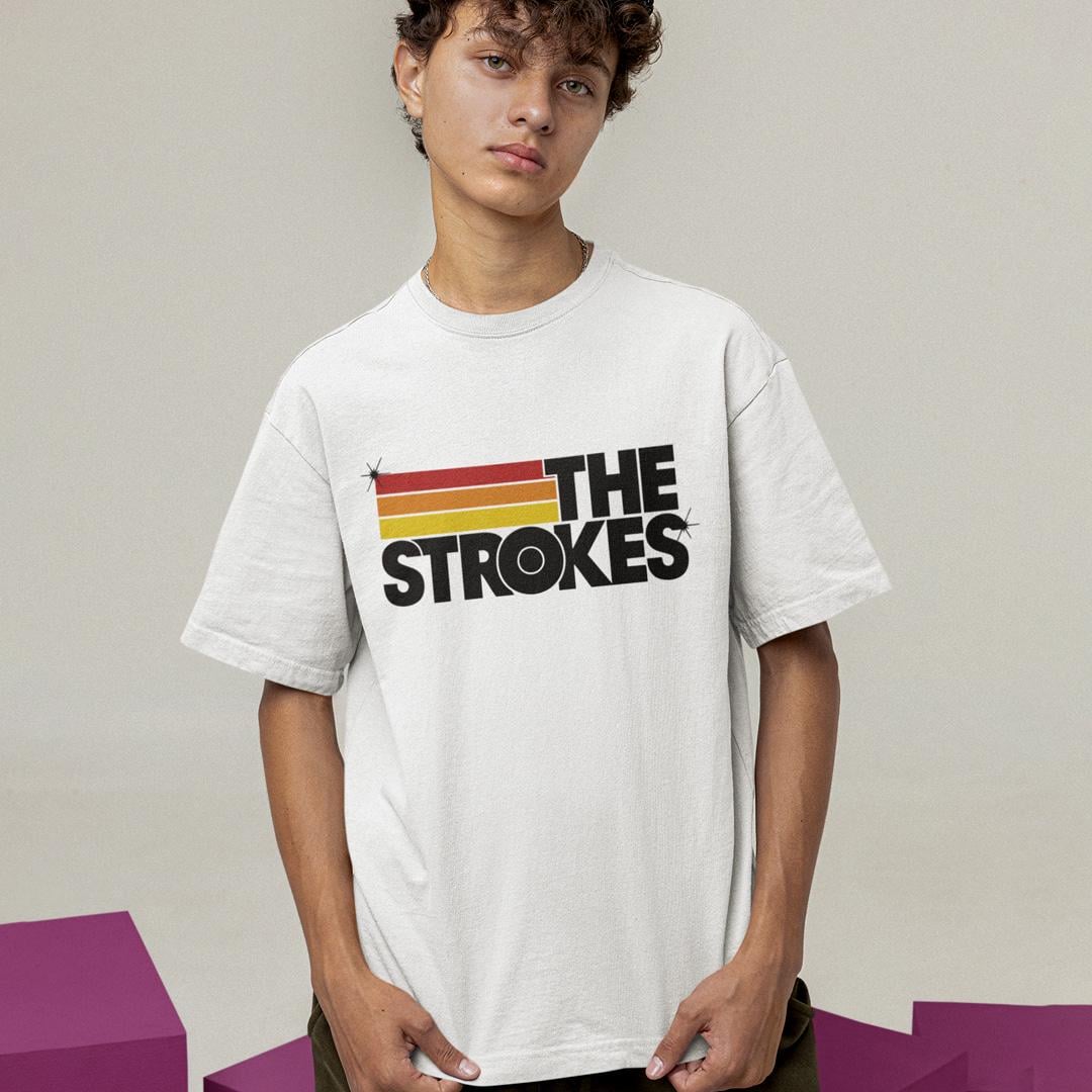 Футболка унисекс The Strokes Logo XS Белый (0000014540)