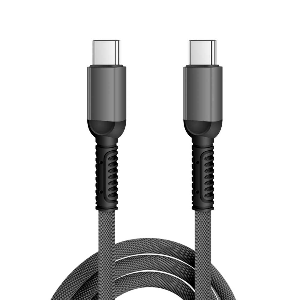 Кабель XON SmartCable MaxCharge Type-C - Type-C PD 60W 1 м Чорний (SC202C6W1B 3555) - фото 5