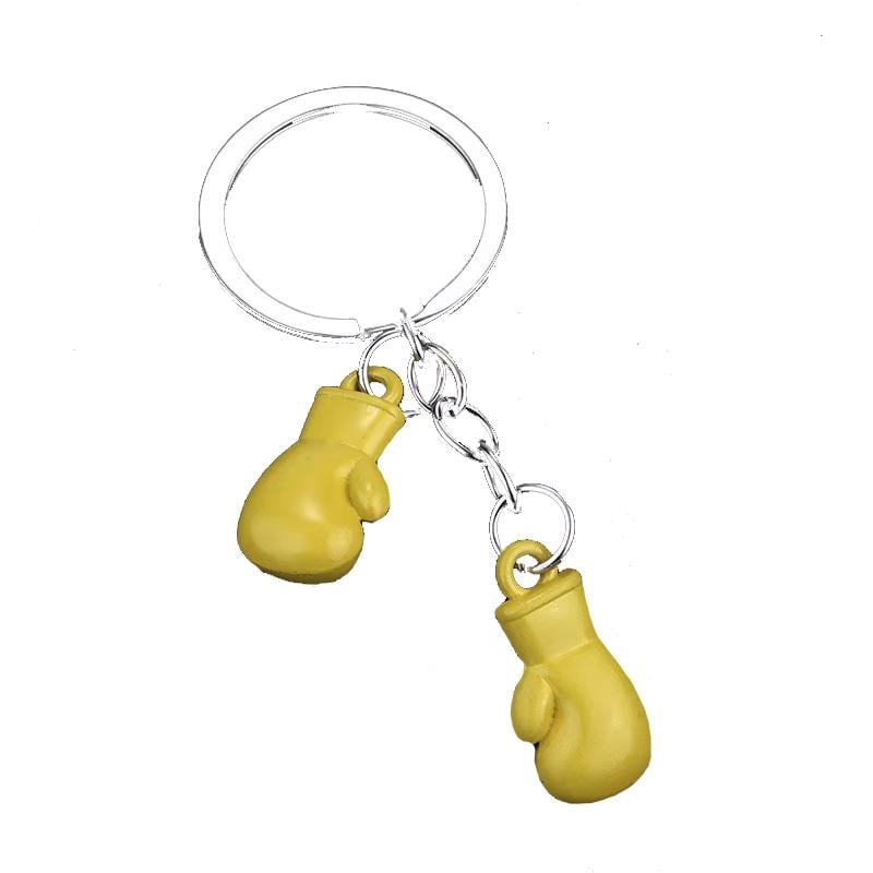 Брелок для ключей GDragon Home Боксерские перчатки металл Желтый (99_5_0_5)