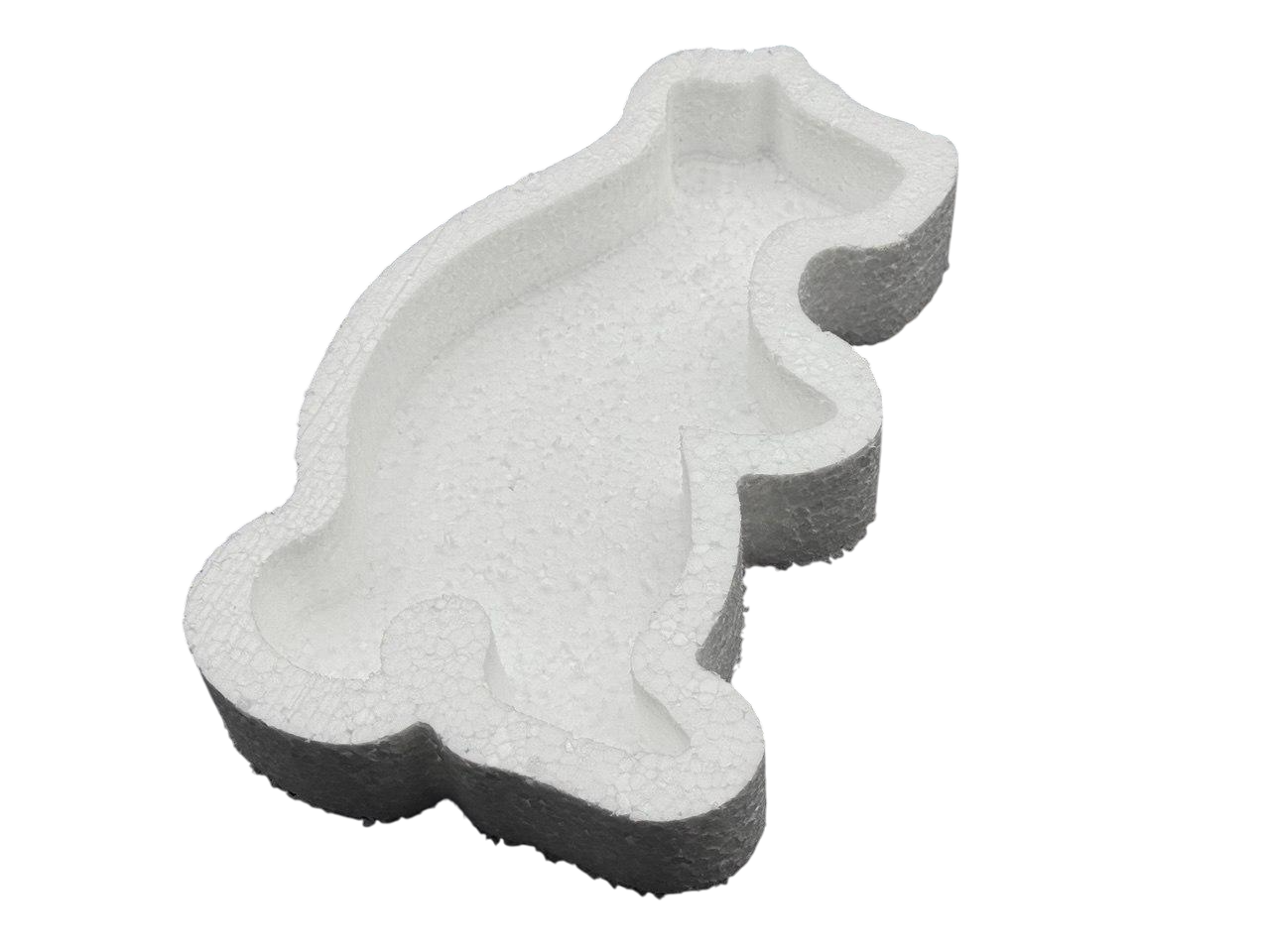 Пенобокс для декорирования пенопластовая заготовка для рукоделия 28,5х17 см Белый (PNB-089)