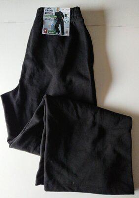 Спортивні штани Crivit широкі на байці M Чорний