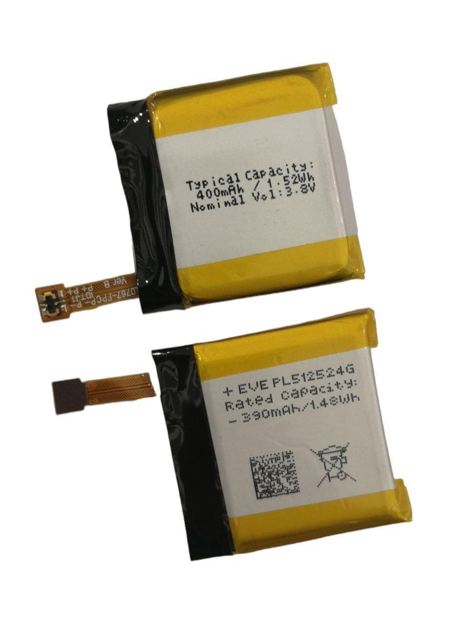 Аккумулятор для Huami Amazfit T-rex Pro Verge Lite A1918 A1801/GTR A1808 PL512524G/PL502524V 400 mAh