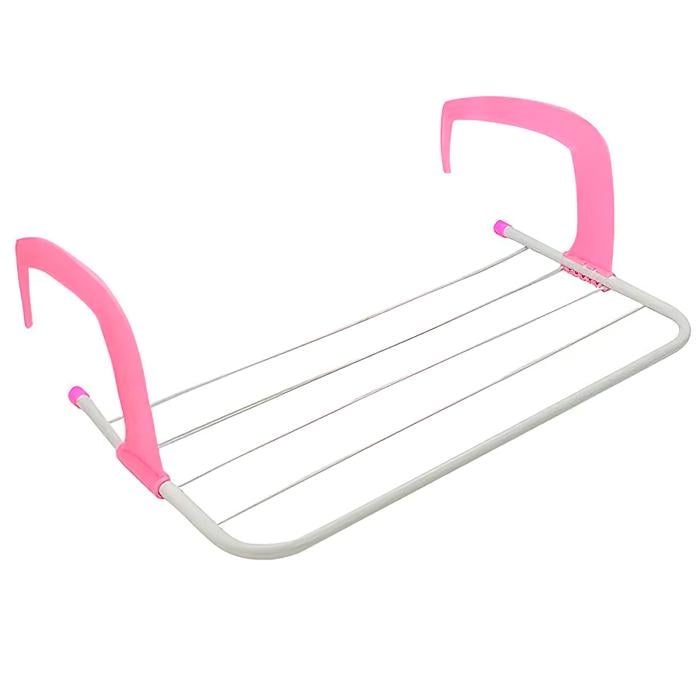 Сушилка для белья Fold Clothes Shelf TL00143-M 49х29 см (1008793-Pink)