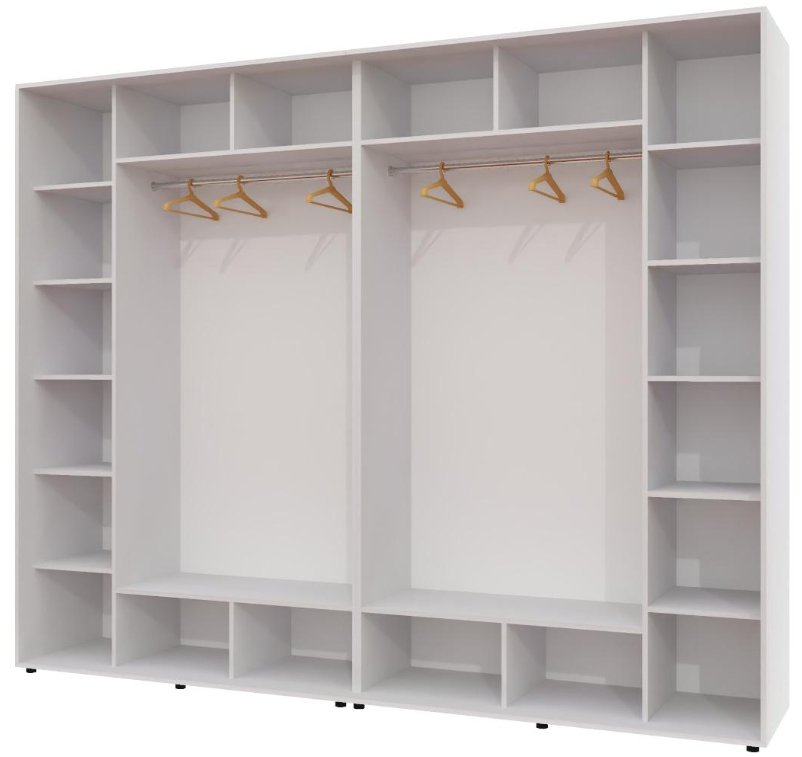 Корпус шкафа-купе Алекса ШК-02 300х60х240 см Белый Корпус шкафа-купе Алекса ШК-02 300х60х240 см Белый