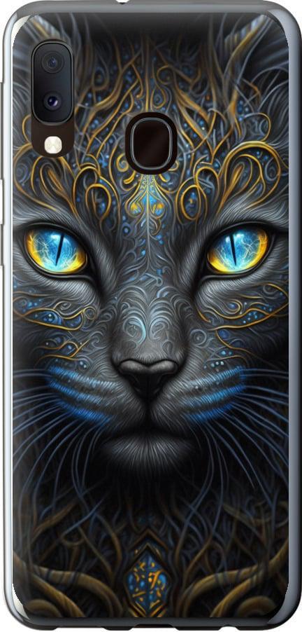 Чехол на Samsung Galaxy A20e A202F Кошка (5548t-1709-42517)
