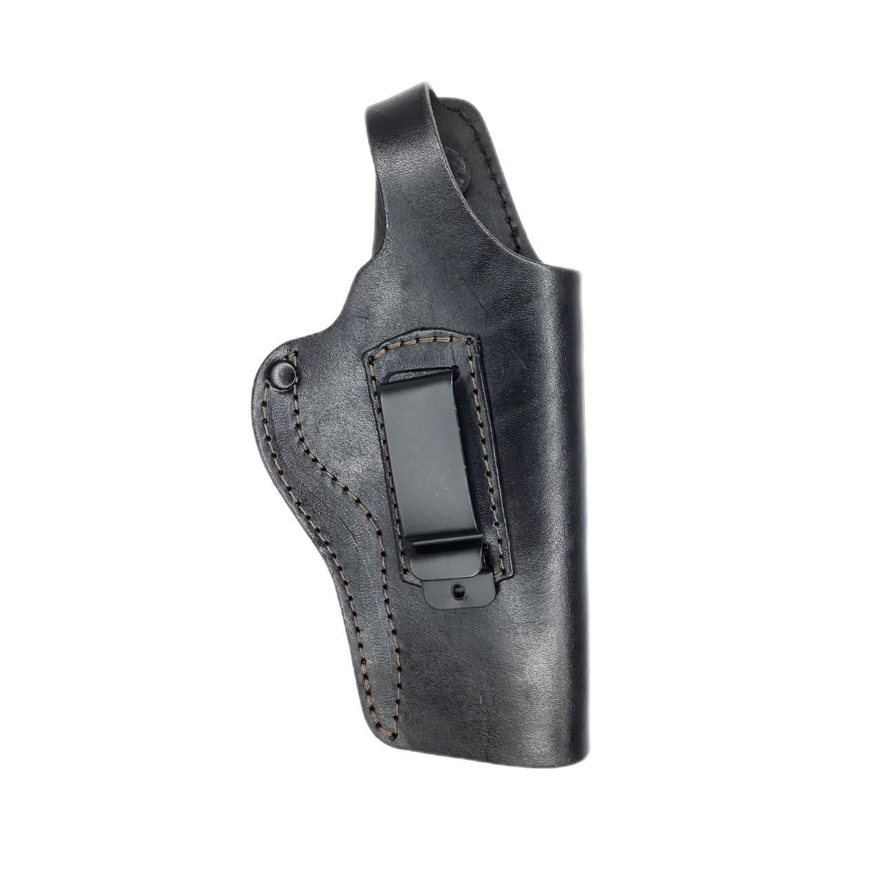 Кобура поясная Colt 1911 не формованная кожа с клипсой Черный (26068376) Кобура поясная Colt 1911 не формованная кожа с клипсой Черный (26068376)