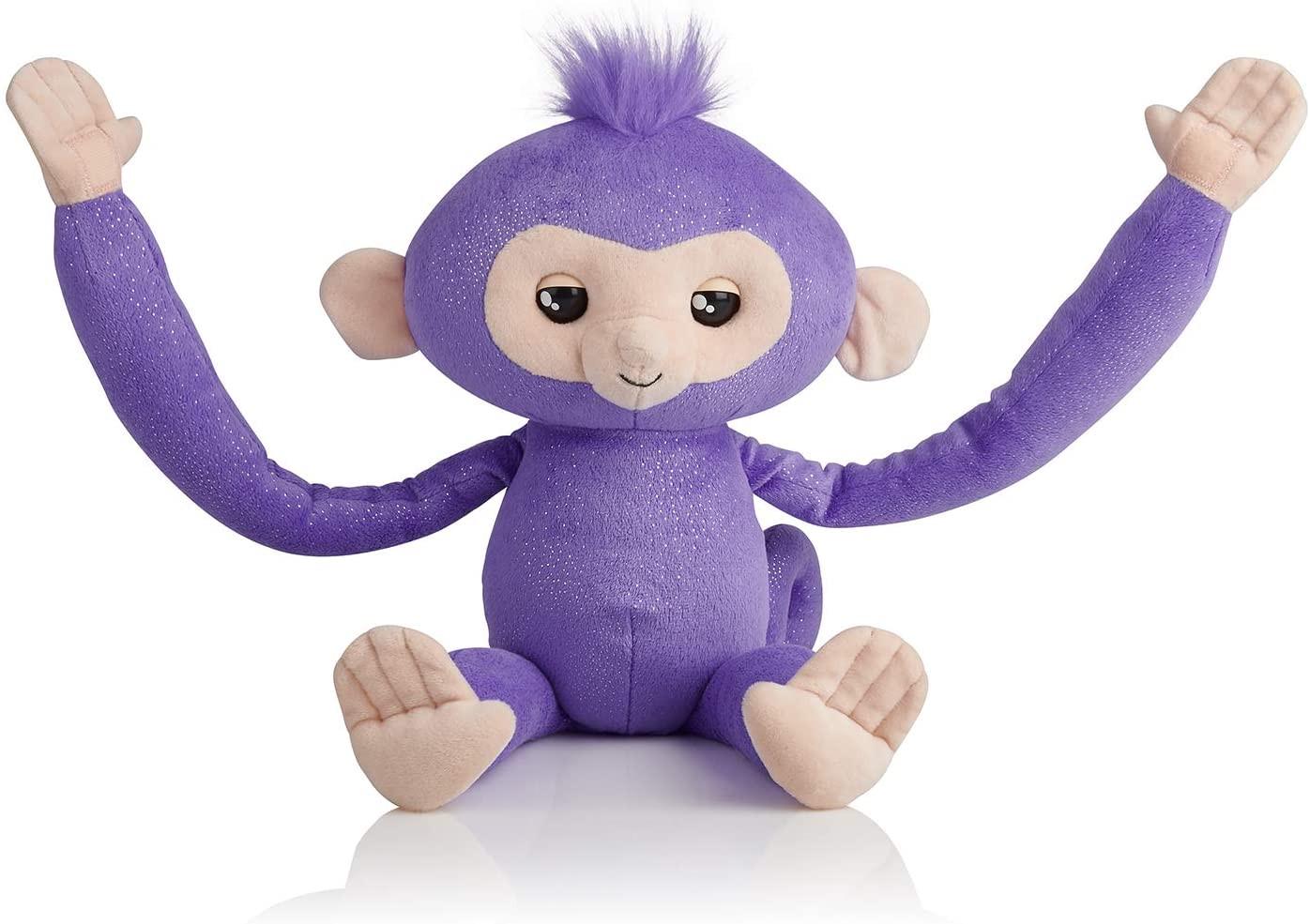 Интерактивная обезьянка-обнимашка WowWee Fingerlings HUGS Kiki (WWF16) - фото 3