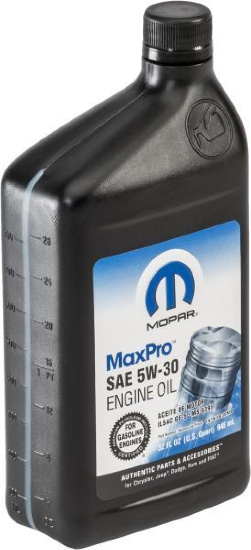 Моторное масло Mopar MaxPro 5W-30 0,946 л