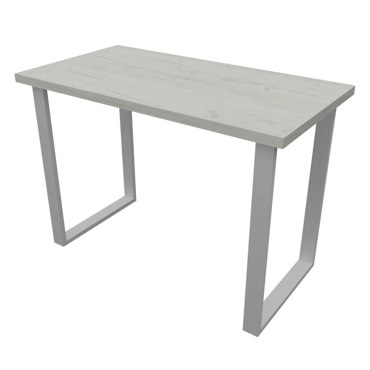 Стол обеденный Неман Терра прямоугольный металл/ЛДСП Белый/Дуб крафт белый Стол обеденный Неман Терра прямоугольный металл/ЛДСП Белый/Дуб крафт белый