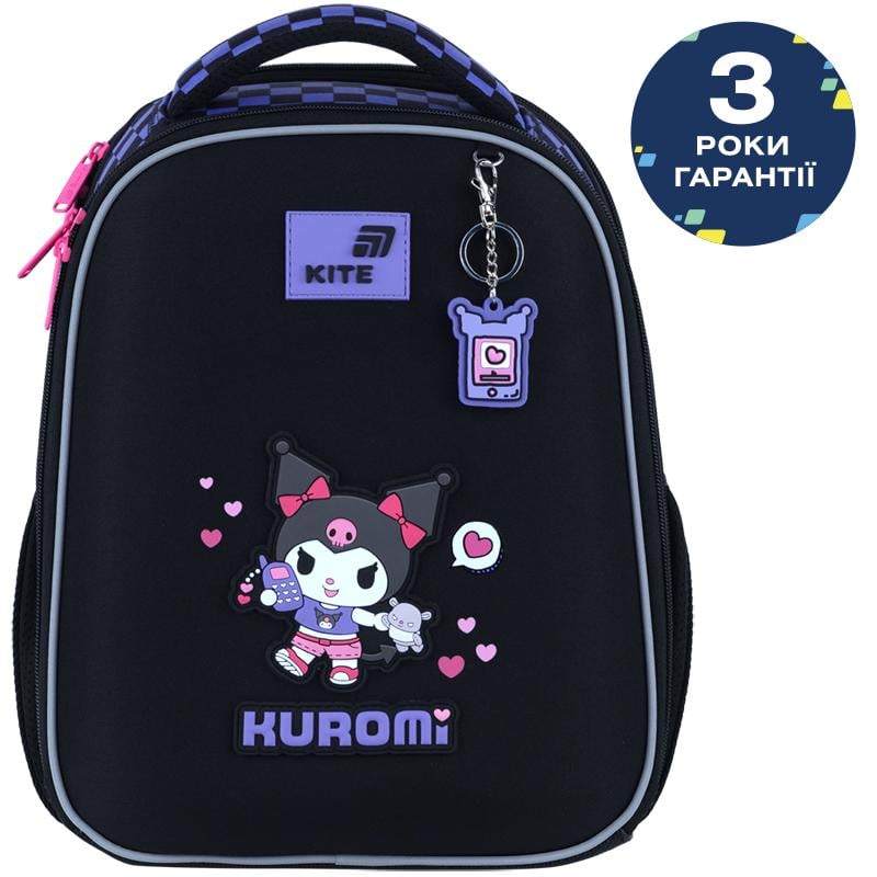 Шкільний рюкзак каркасний Kite Education Kuromi HK26-555S-3