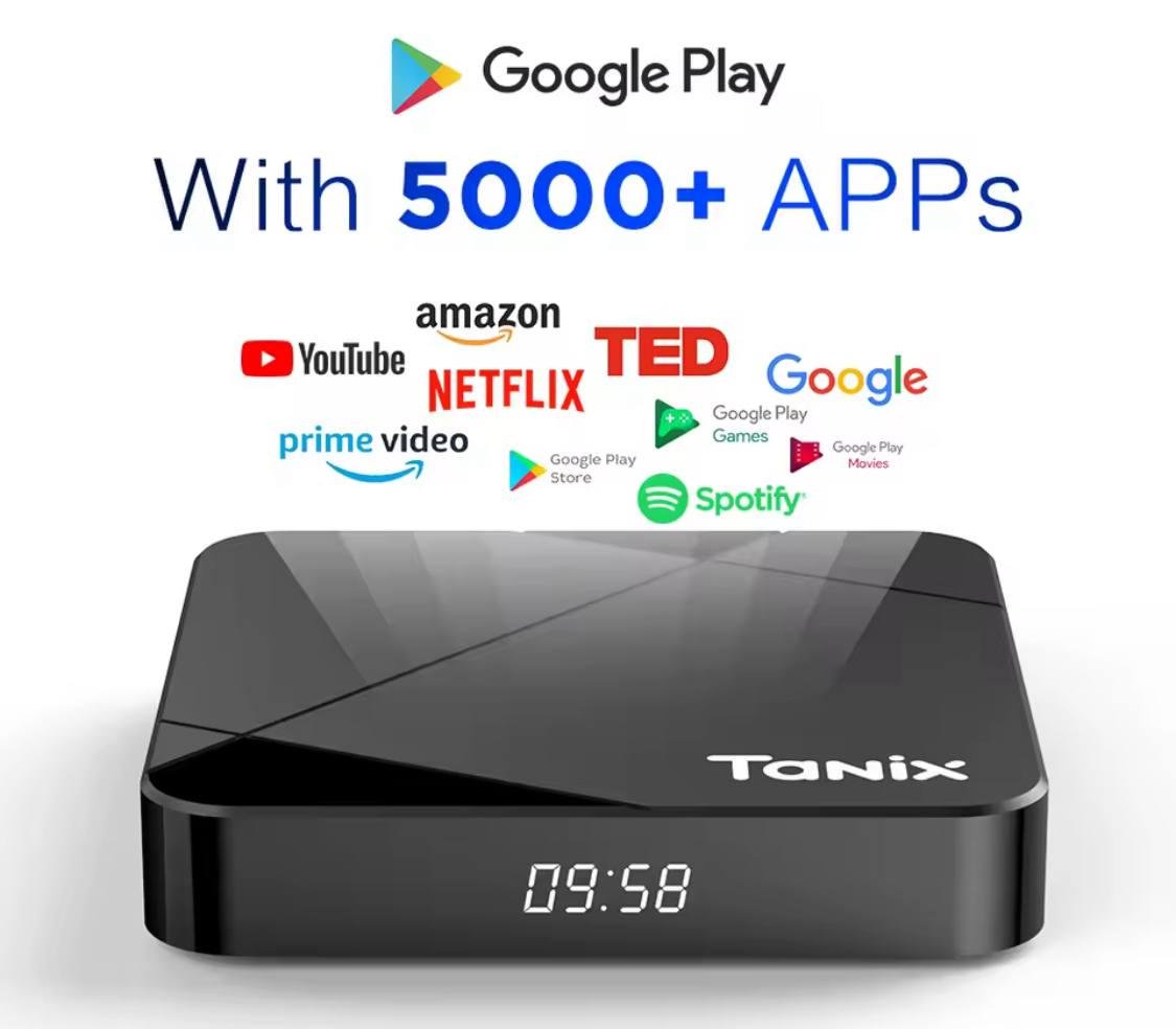 Приставка смарт ТВ Tanix TX5 S905Y5 4/32 Гб Smart TV Box Android 14 и прошивка - фото 2 Приставка смарт ТВ Tanix TX5 S905Y5 4/32 Гб Smart TV Box Android 14 и прошивка - фото 2