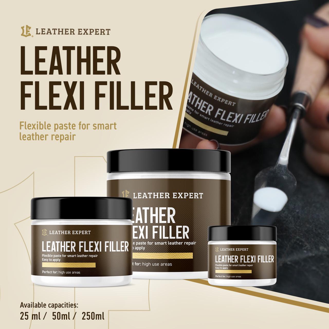 Наполнитель для реставрации гибких участков кожи Leather Expert Leather Flexi Filler 25 мл (LEX_FLEXIFILLER/25) - фото 3 Наполнитель для реставрации гибких участков кожи Leather Expert Leather Flexi Filler 25 мл (LEX_FLEXIFILLER/25) - фото 3
