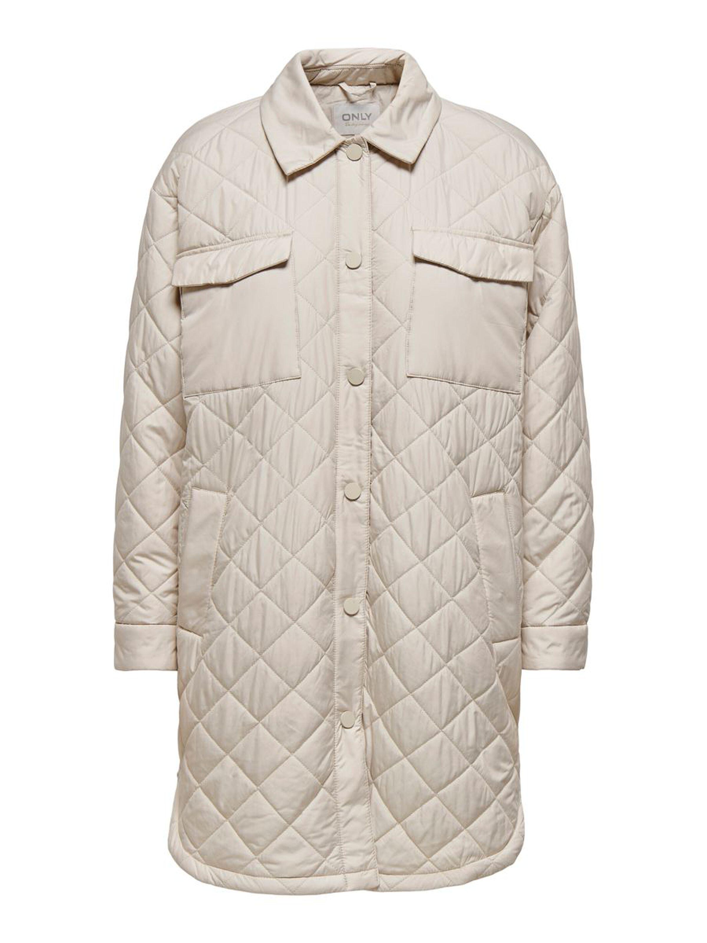 Куртка женская Only 15245897 XL Бежевый