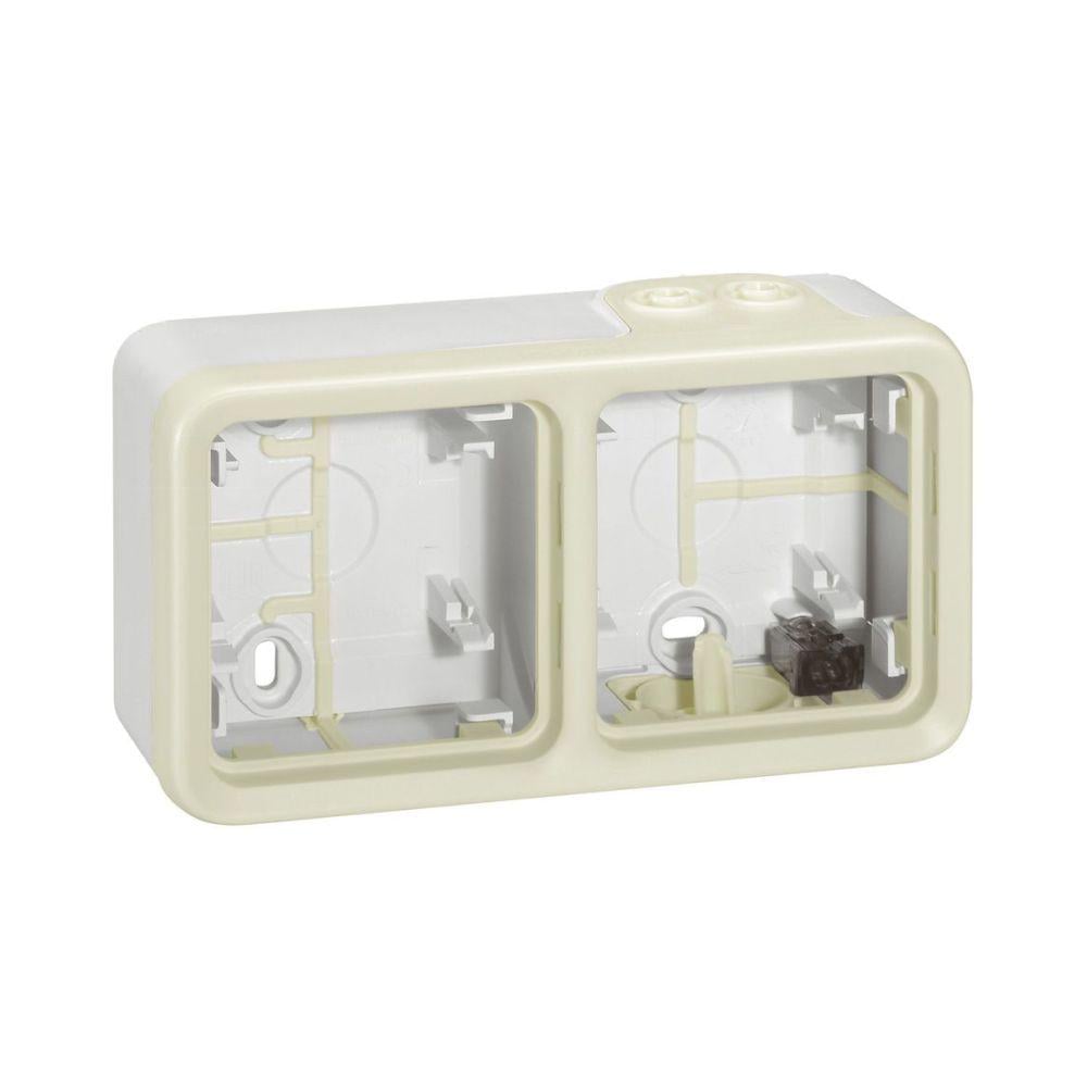 Коробка 2-постовая Legrand Plexo Белый (069690)