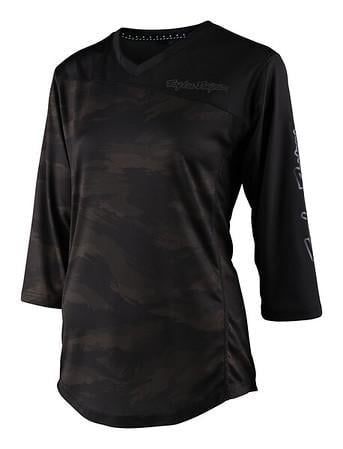 Джерси TLD WMNS MISCHIEF JERSEY BRUSHED Camo ARMY S (359417002)
