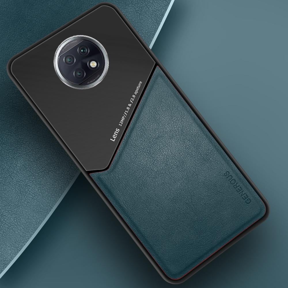 Комбинированный чехол Generous на Xiaomi Redmi Note 9T Green (20038-08)