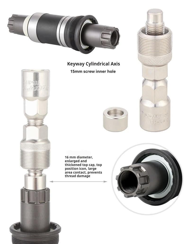 Знімач шатуна велосипедний Toopre TP-202 - фото 7 Знімач шатуна велосипедний Toopre TP-202 - фото 7