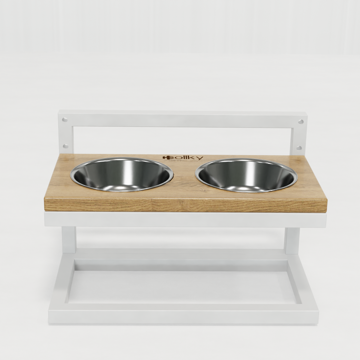 Миски на подставке с регулировкой высоты Hollky Flex S FS (422523-WHNT) - фото 4 Миски на подставке с регулировкой высоты Hollky Flex S FS (422523-WHNT) - фото 4