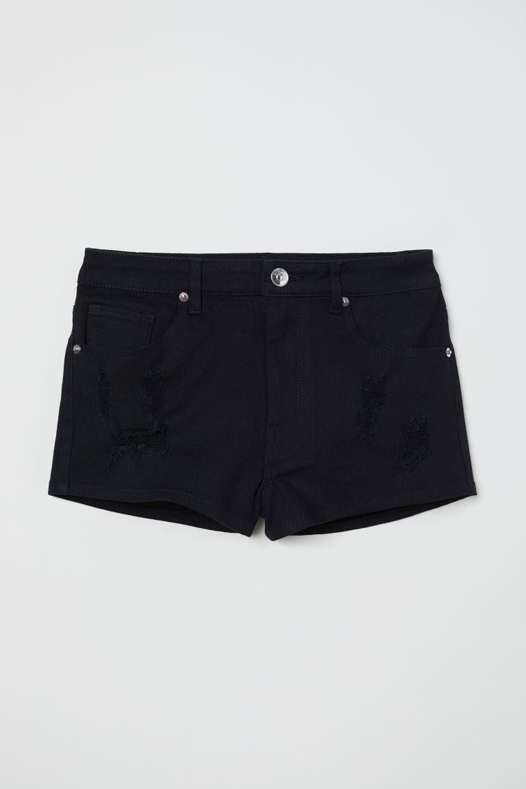 Шорты джинсовые р. 38 Черный (6176458dlog)