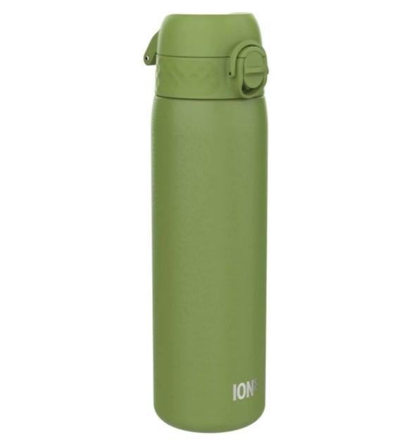 Бутылка для воды металлическая ION8 Stainless Steel 600 мл Khaki/Green (I8SS600KGRE) Бутылка для воды металлическая ION8 Stainless Steel 600 мл Khaki/Green (I8SS600KGRE)