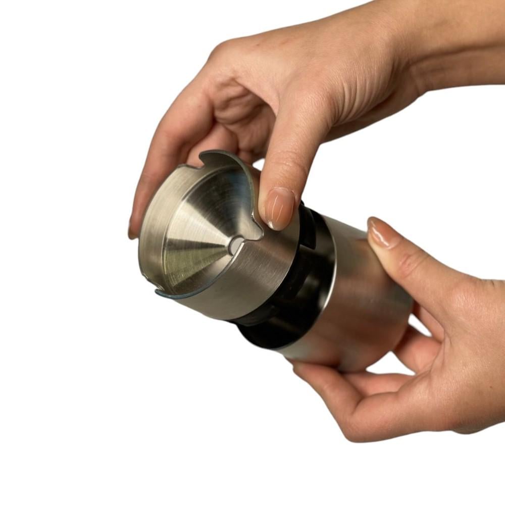 Пепельница настольная из нержавеющей стали Mini 9 см Хром (14020954) - фото 4 Пепельница настольная из нержавеющей стали Mini 9 см Хром (14020954) - фото 4